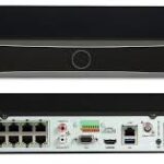 NVR HIKVISION DS-7608NXI-I2/8P/S(C)|(ACUSENSE / Evita Falsas Alarmas) NVR 12 Megapixel (4K) / Reconocimiento Facial / 8 Canales IP / Base de Datos / 8 Puertos PoE+ / 2 Bahías de Disco Duro / Switch PoE 300 mts Modo Extendido / Soporta Función Time Lapse