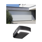 KIT COMPLETO Puerta D/ Garage10x8 Pies / Lisa Linea Central / Color blanco / Insulada / Incluye Motor FS1000APPRT / 1/2HP / Fuerte/Silencioso/Luz LED/Motor DC .