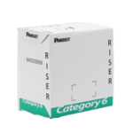 Bobina de Cable UTP, Categoría 6 de Alto Rendimiento (+350 MHz),  23 AWG, PVC (CMR, Riser), Bobina de 305 m, Color Azul